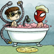 Illustration for article titled Cutest and Weirdest Spider-Man Fan Art!